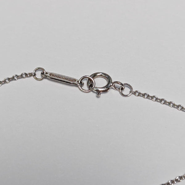 18k White Gold Silver Necklace