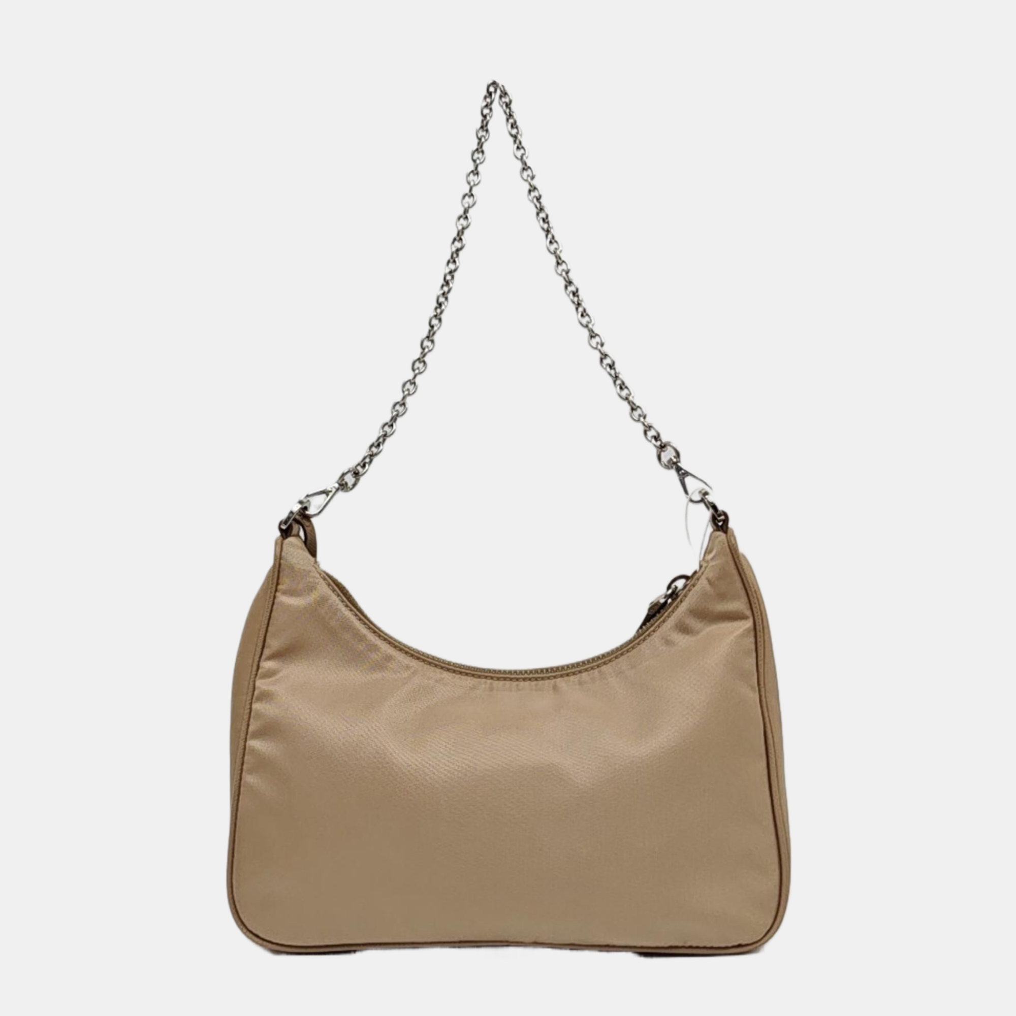Authenticated pre-owned  Re-Edition2005 Nylon Beige - Shoulder Bag at Looply