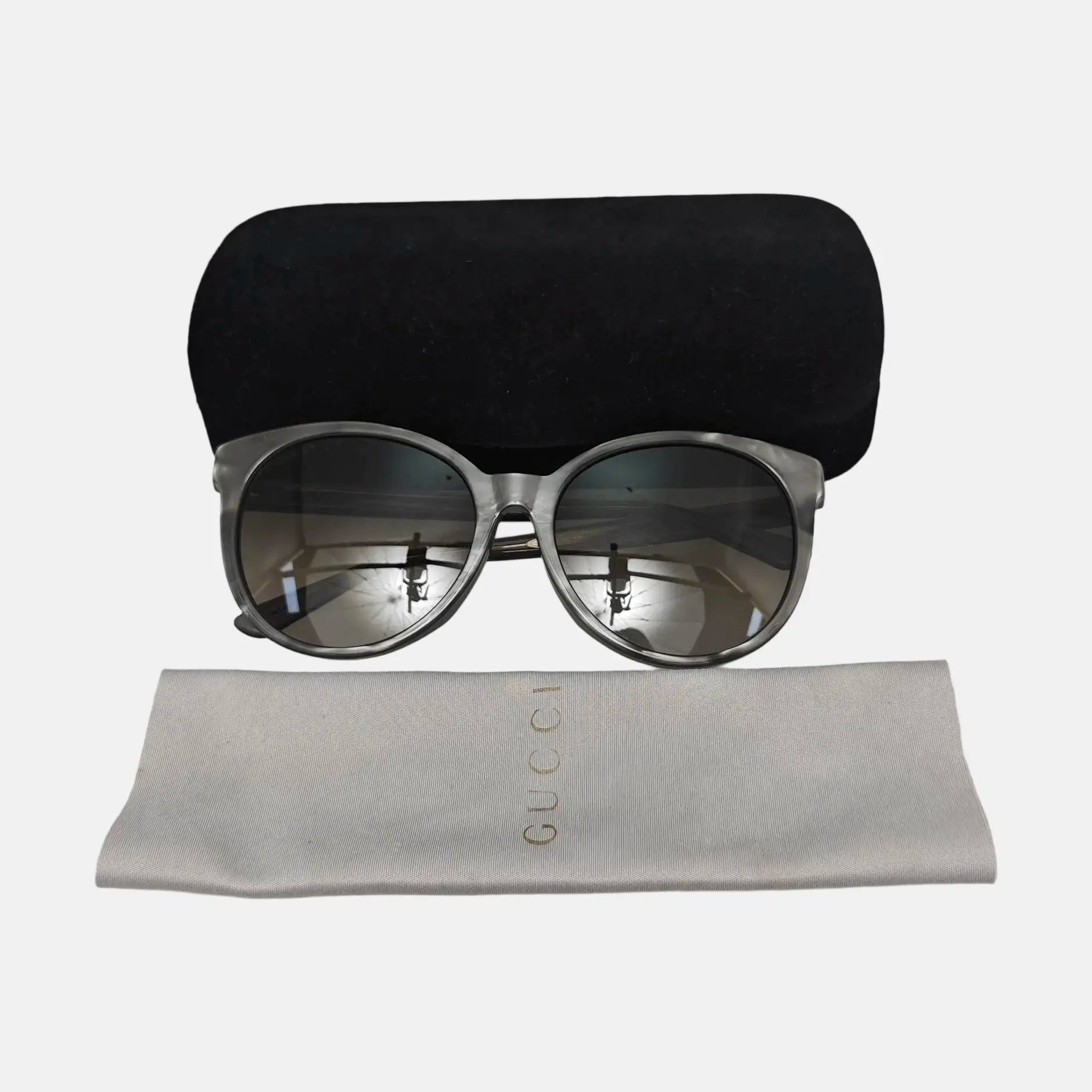 Synthetic Sunglasses Gray