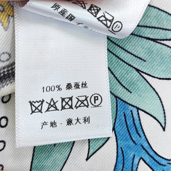 Mulberry Silk Silk Scarf White