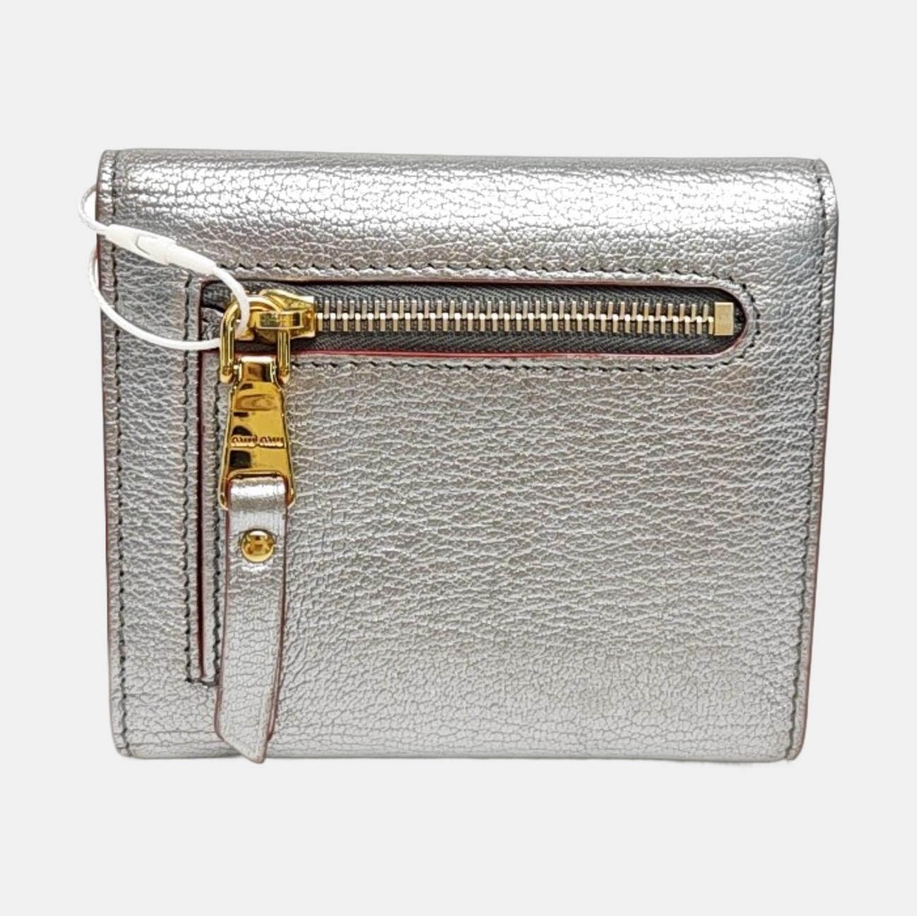 Love Lambskin Gray Wallet