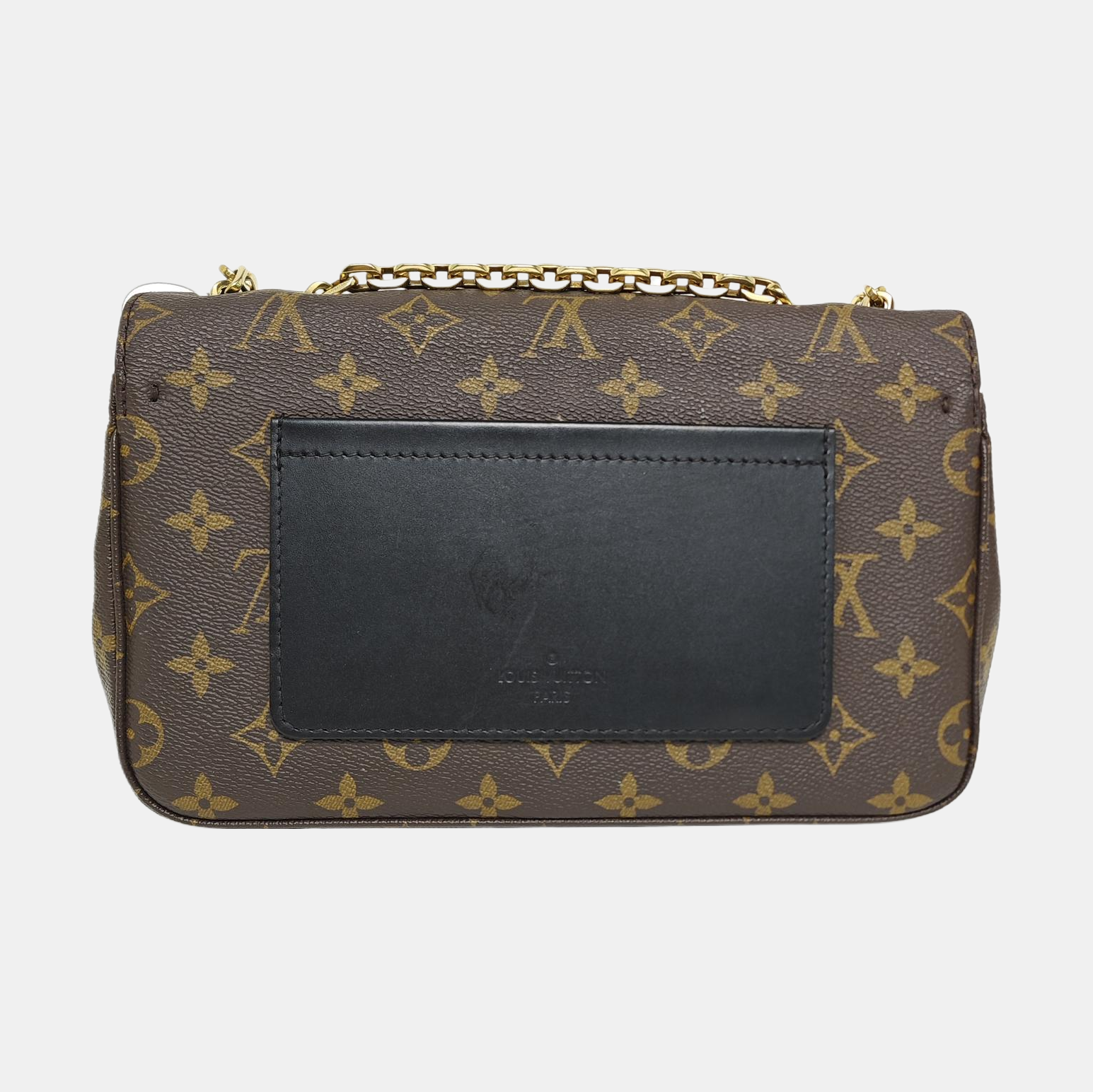 MARCEAU Monogram Coated Canvas Brown