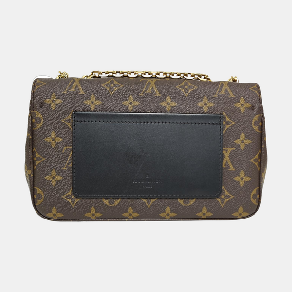 MARCEAU Monogram Coated Canvas Brown