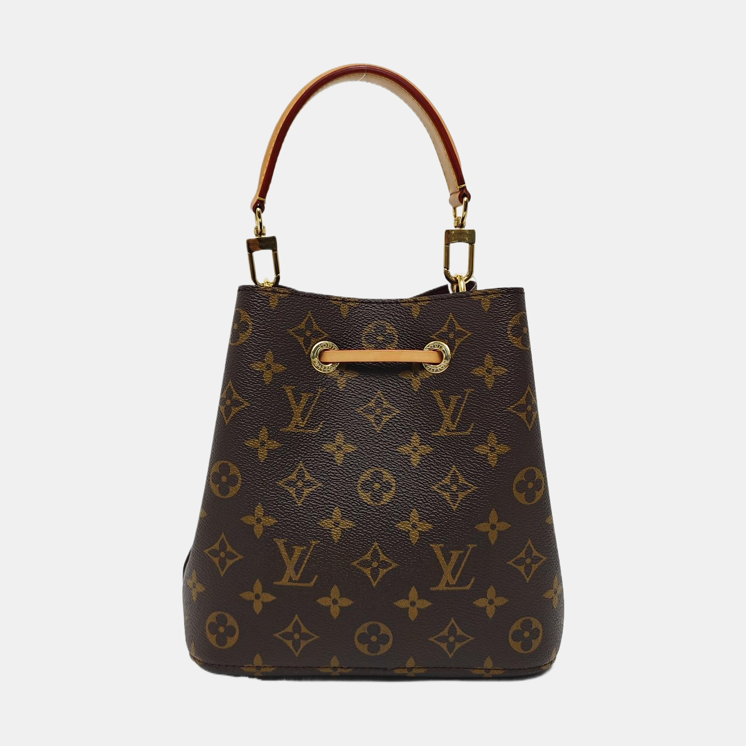 NÉONOÉ BB Monogram Coated Canvas Brown