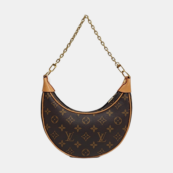 LOOP Monogram Coated Canvas Brown