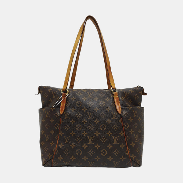 TOTALLY MM Monogram Coated Canvas Brown