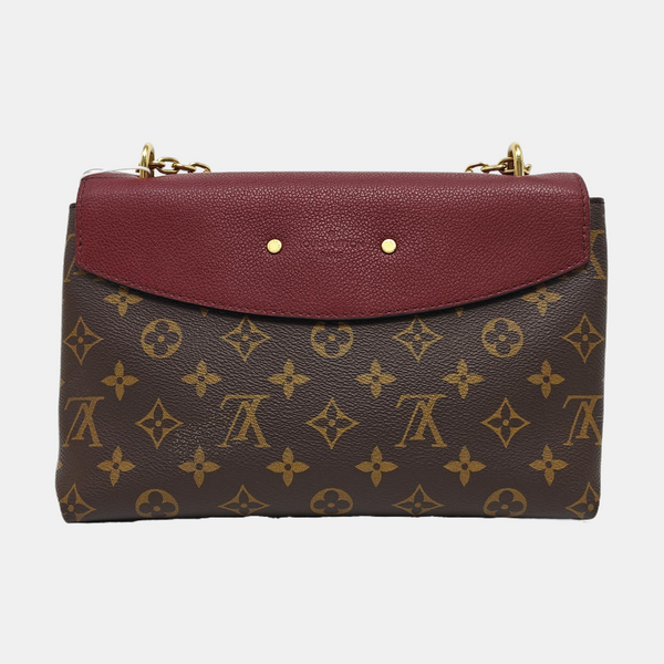SAINT PLACIDE Monogram Coated Canvas Brown