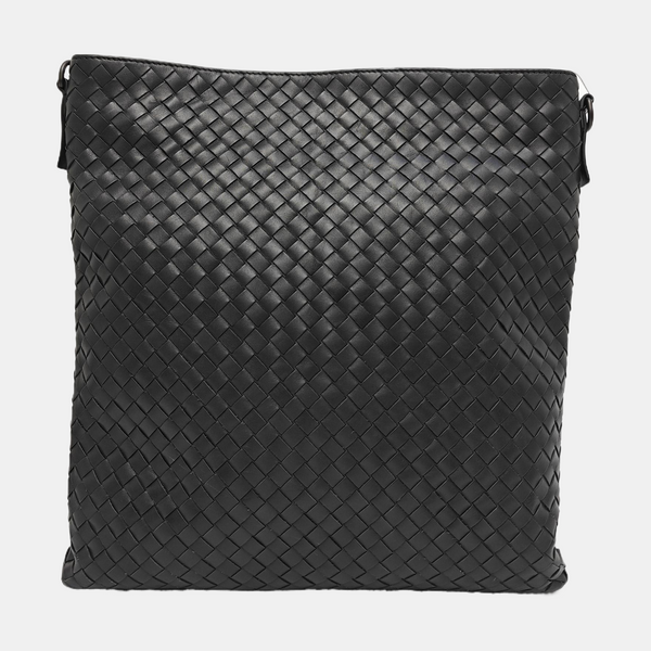 Calfskin Shoulder Bag Gray
