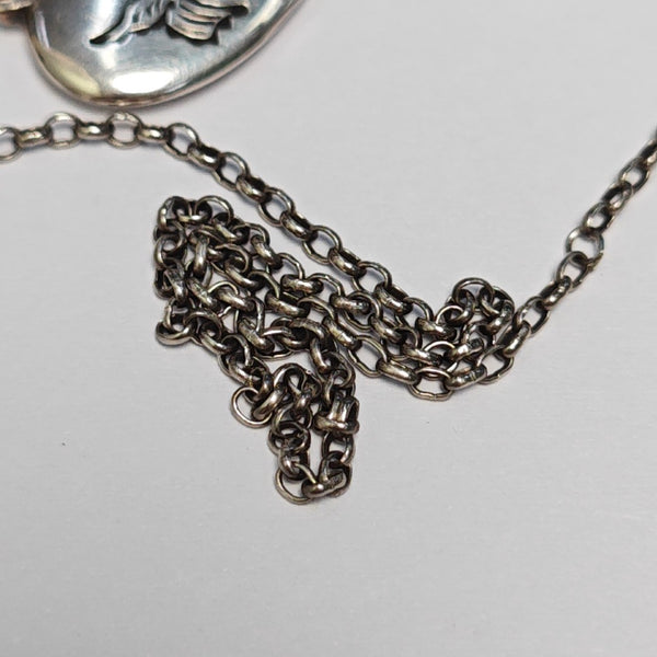 Blind For Love 925 Sterling Silver Necklace