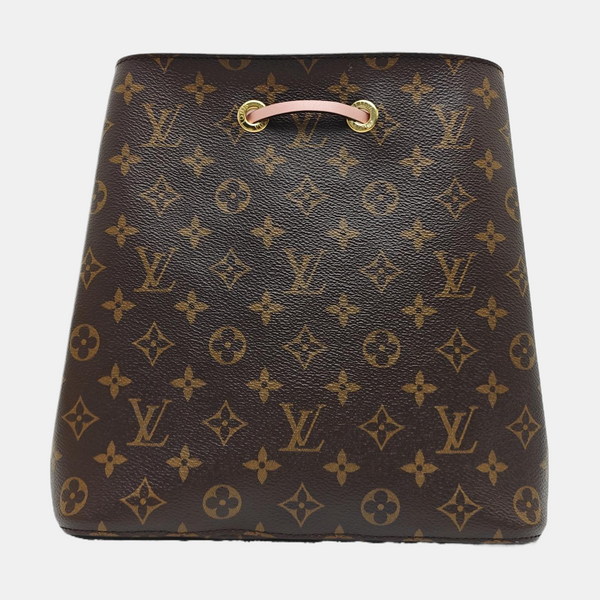 NÉONOÉ MM Monogram Coated Canvas Brown