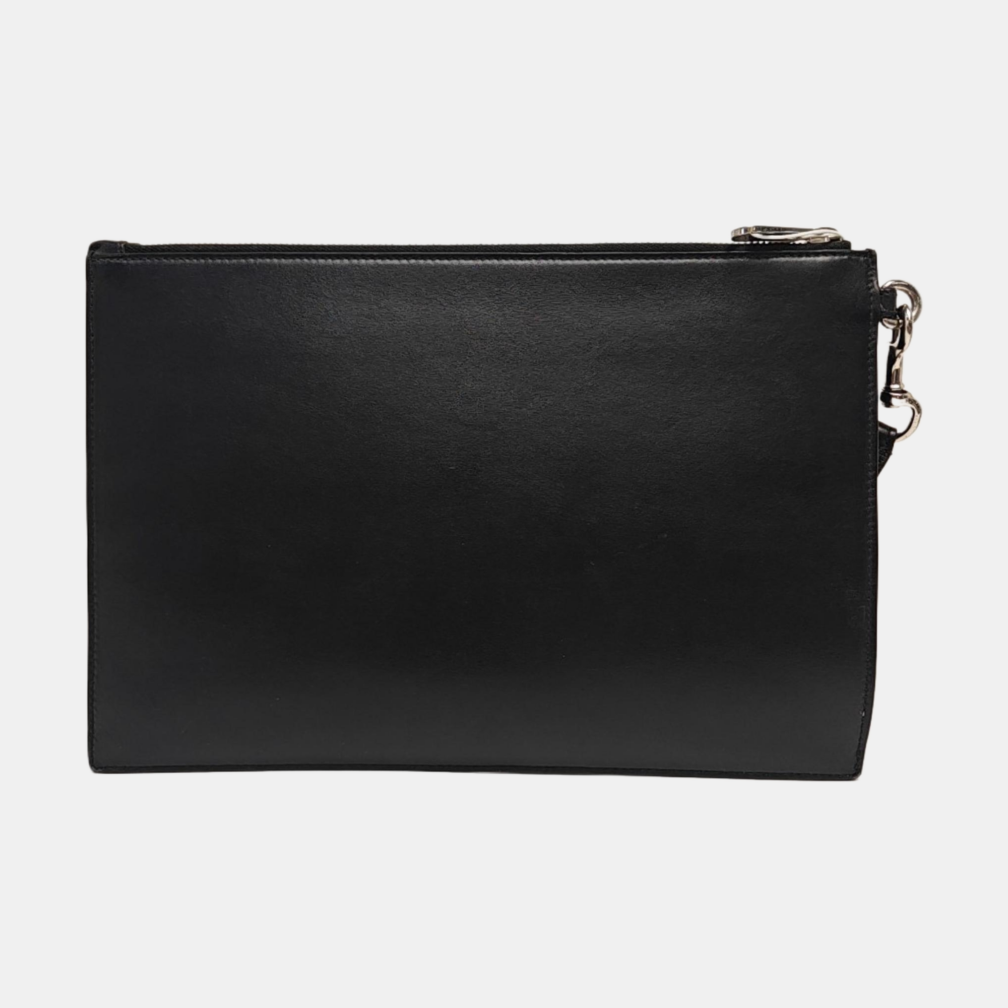 Calfskin Clutch Black