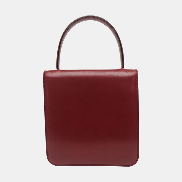 Calfskin Shoulder Bag Red