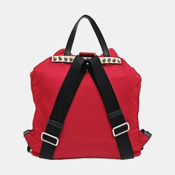 Black Nylon Nylon Red