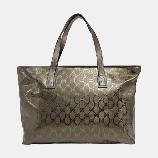 GG Imprime Monogram Coated Canvas Beige