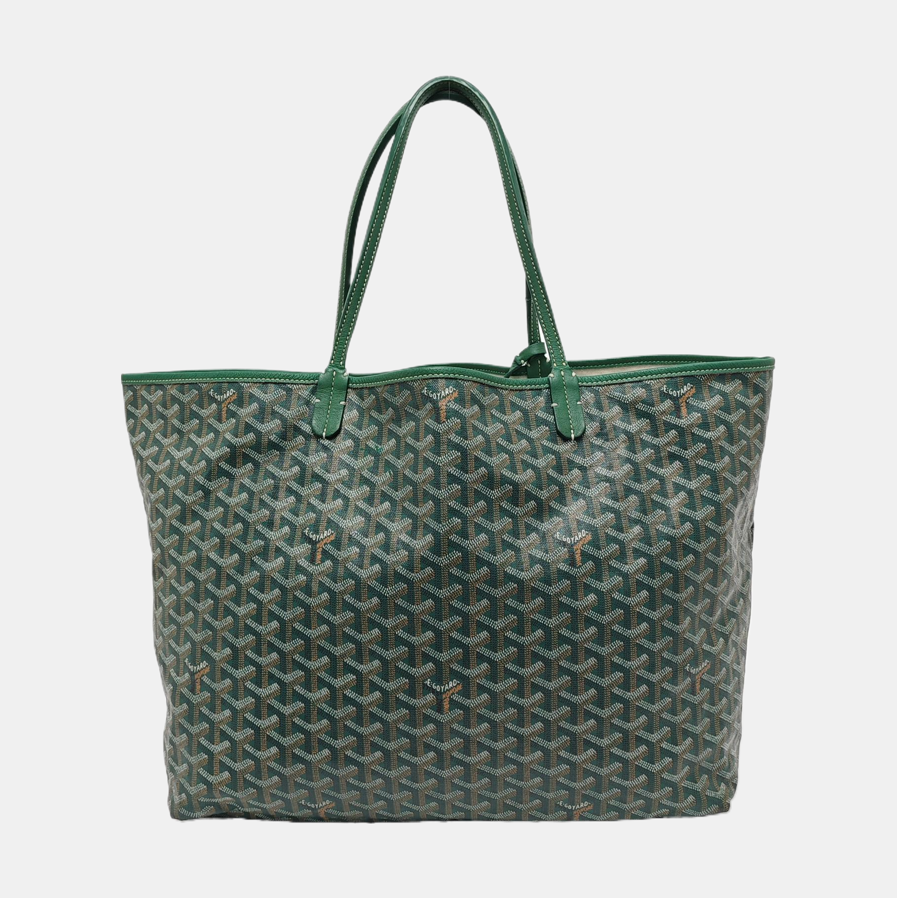 Saint Louis GM Coated Canvas Green