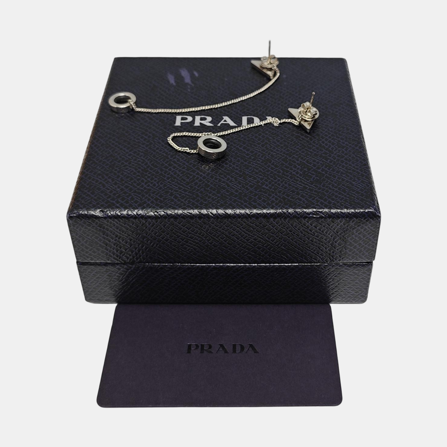 Metal Silver Earrings