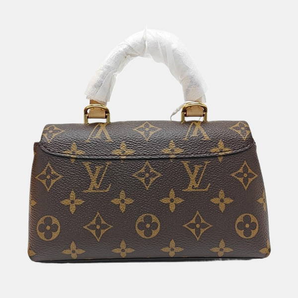 MADELEINE Monogram Coated Canvas Brown