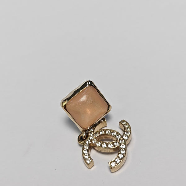 Metal Gold Stud Earrings