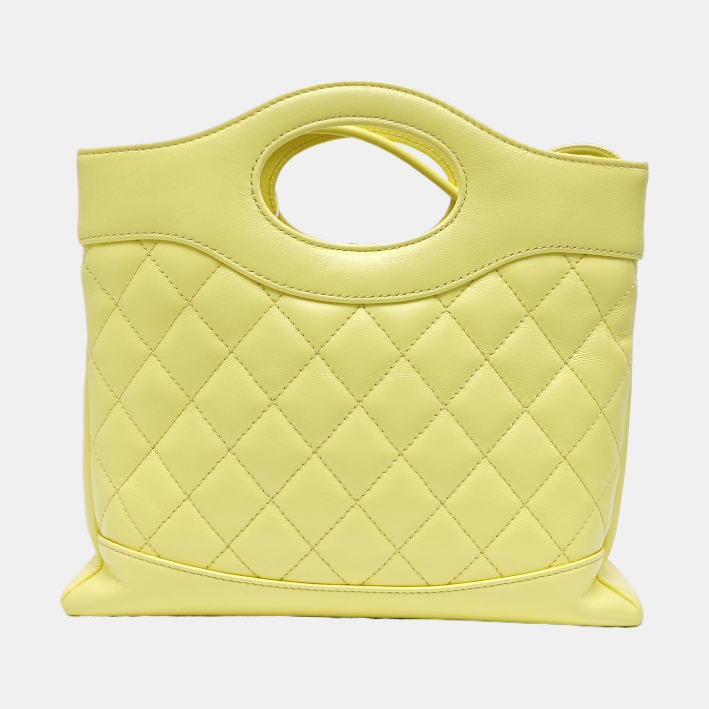CHANEL 31 Quilted Lambskin Yellow