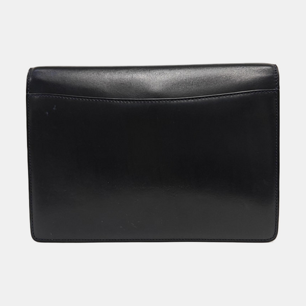 Calfskin Shoulder Bag Blue