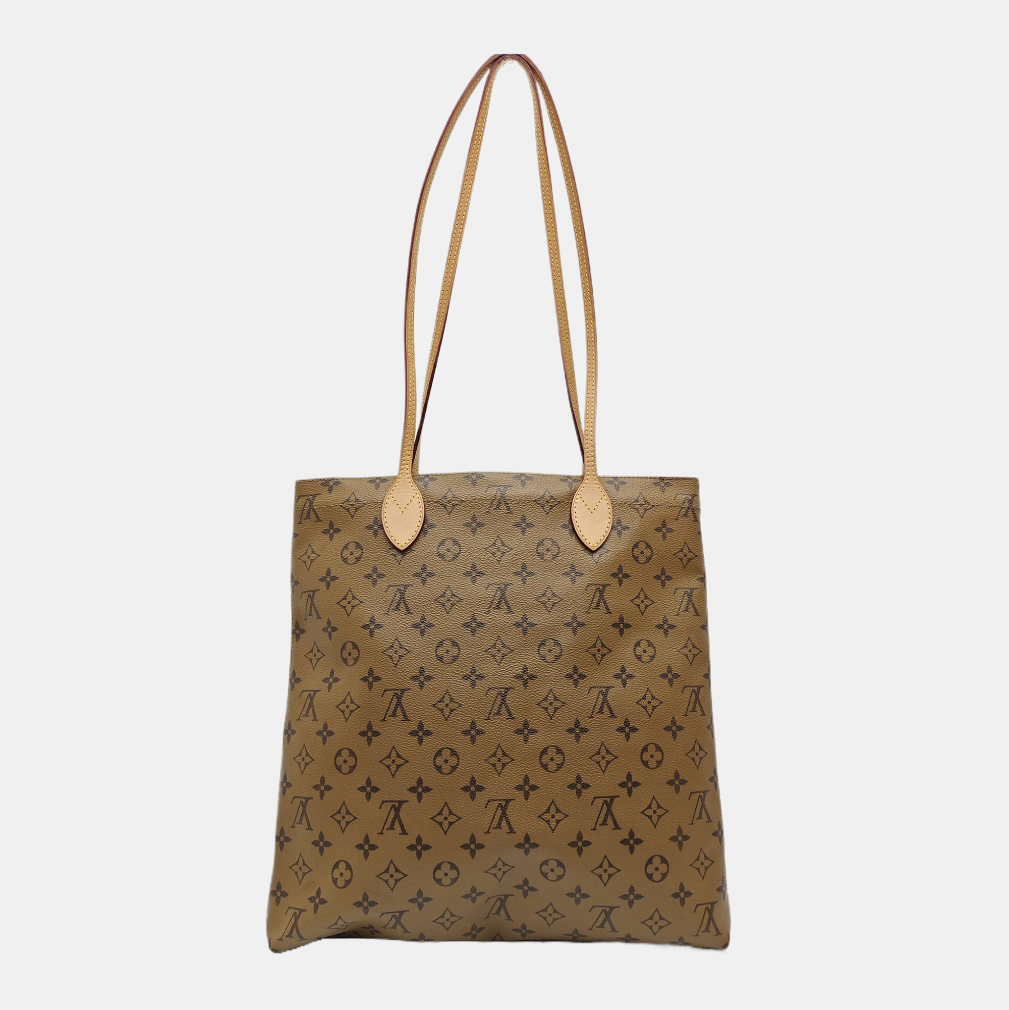 CARRY IT Monogram Coated Canvas Brown