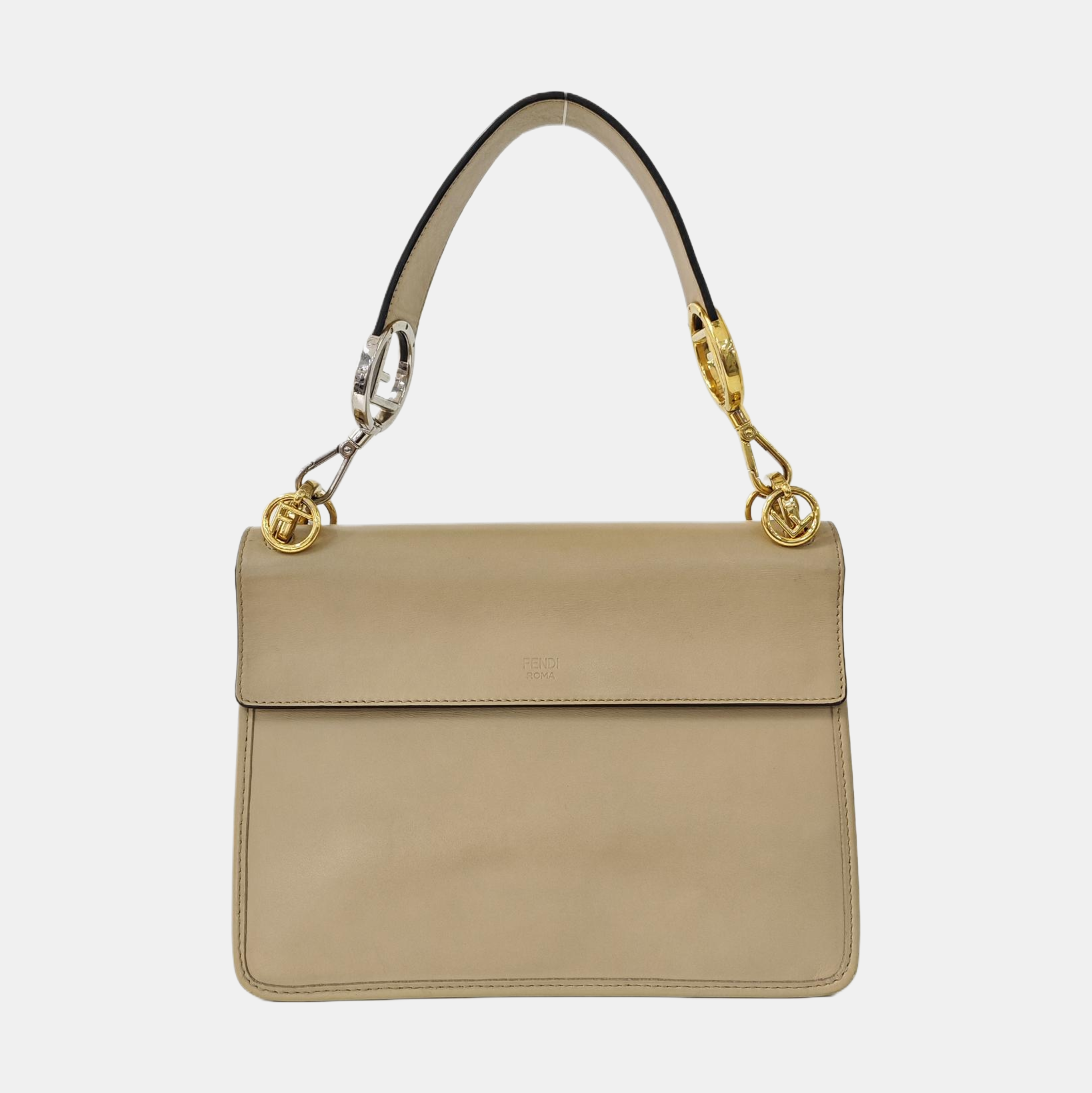 Kan I F Medium Calfskin Beige