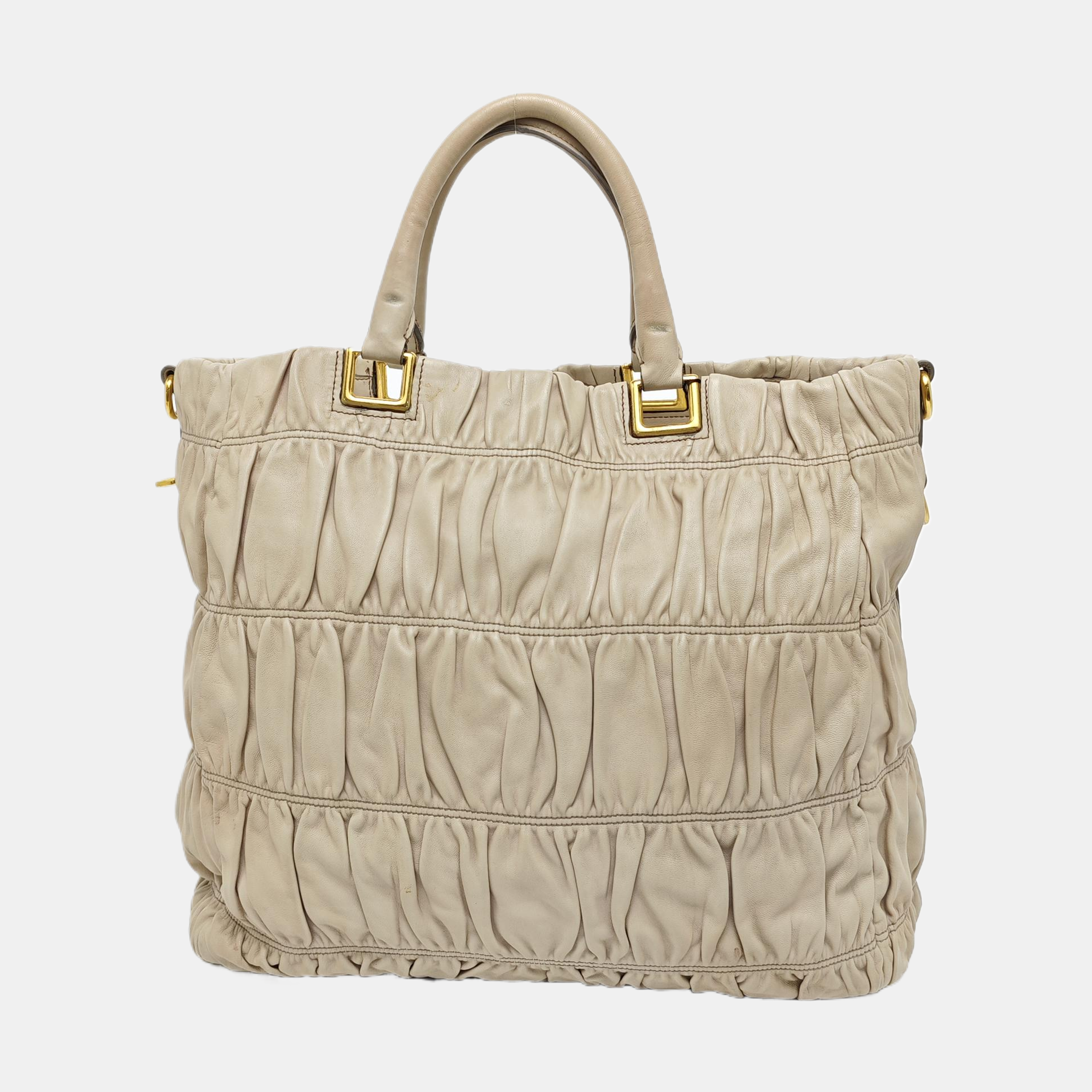 Gaufre Calfskin Beige