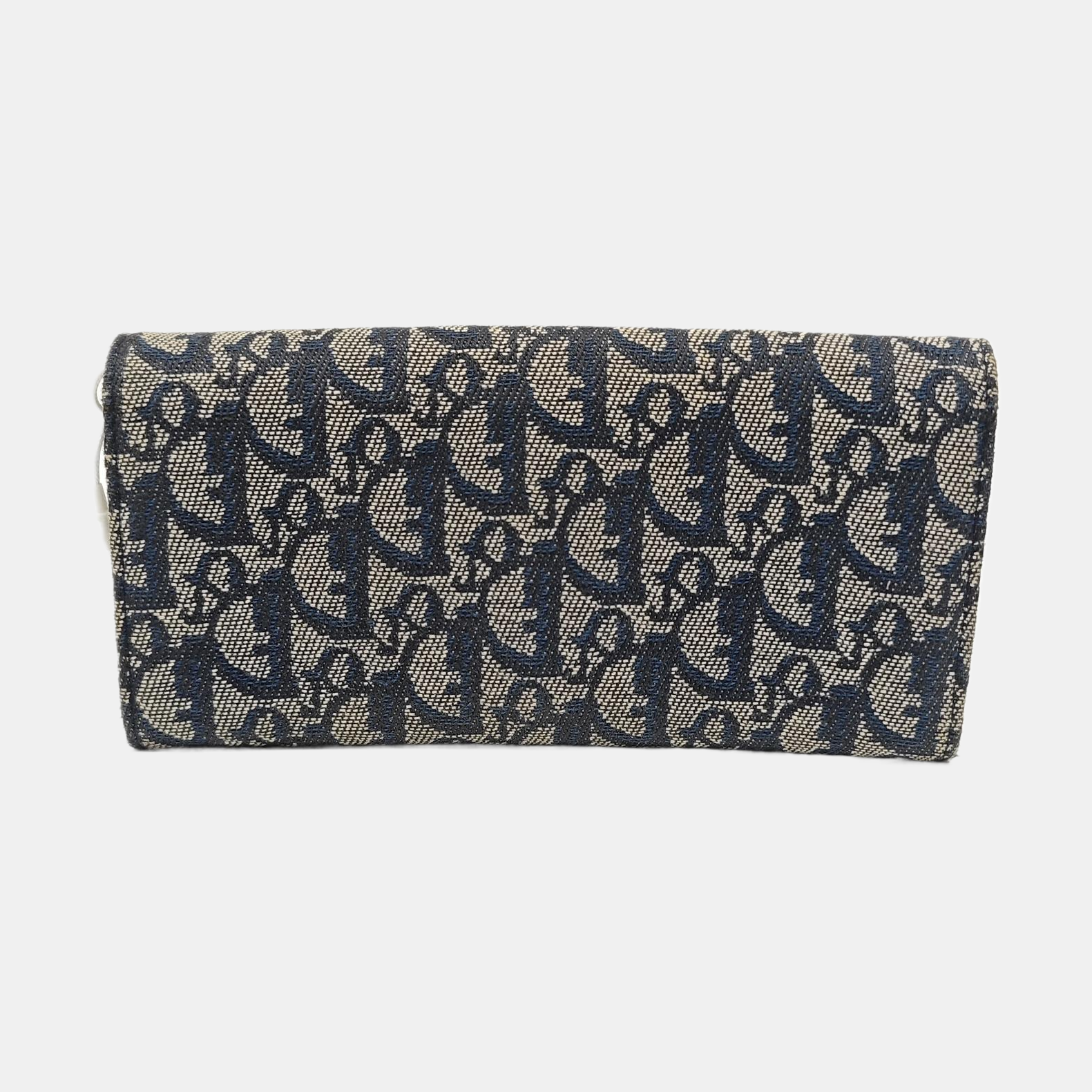 Oblique Canvas Wallet Blue