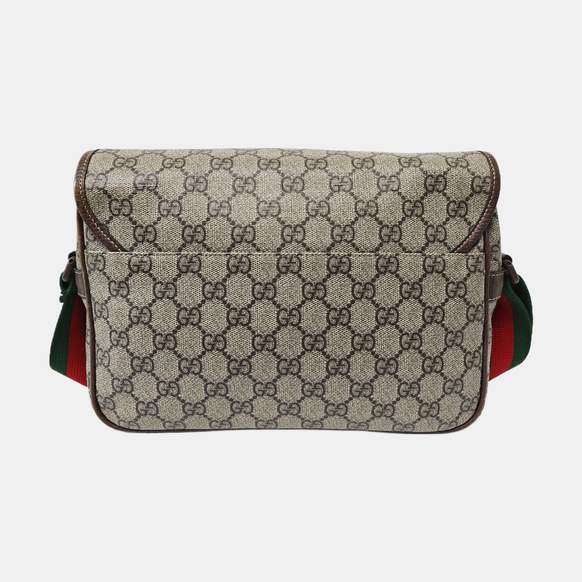 GG Supreme Monogram Coated Canvas Beige