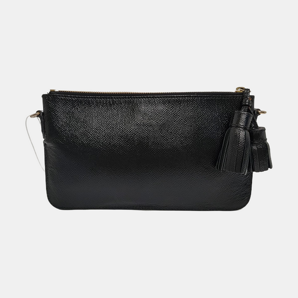 Calfskin Shoulder Bag Black