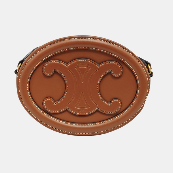 TRIOMPHE Small Calfskin Brown