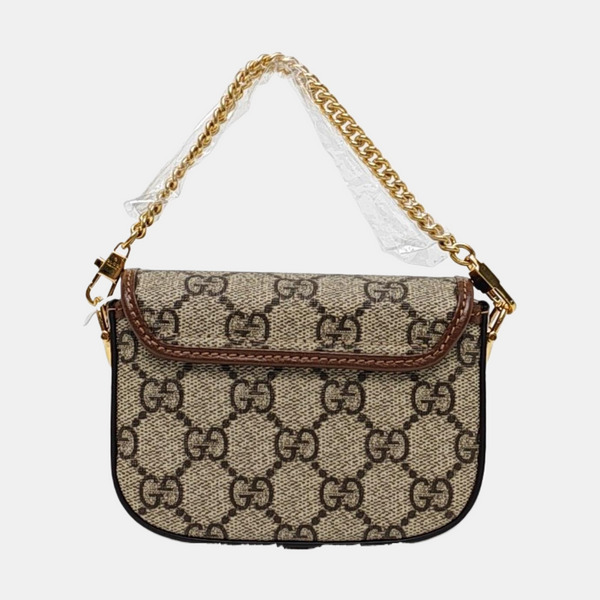 Lona recubierta Monogram Horsebit 1955 Beige