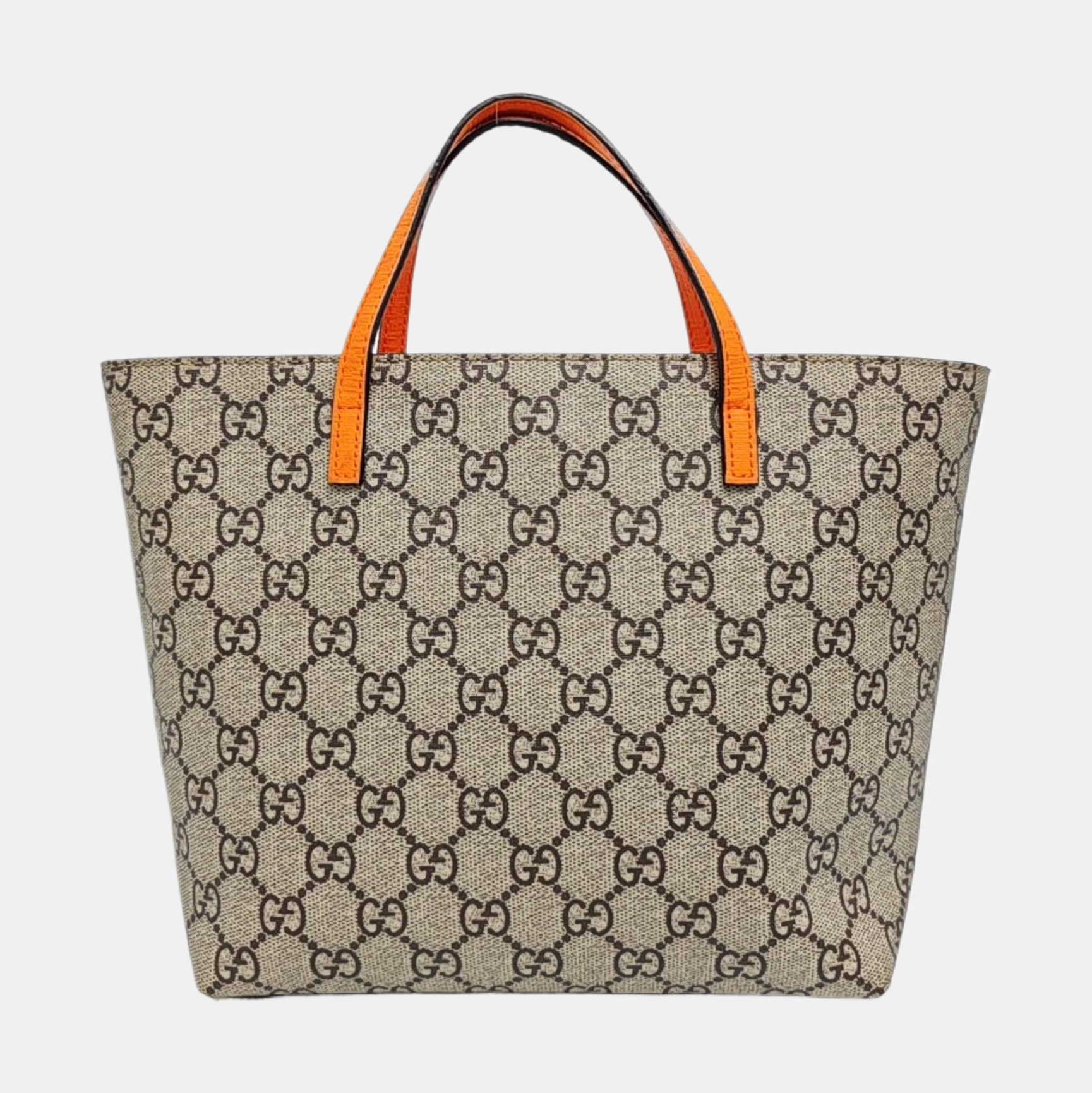 Children’s GG Bucket Monogram Coated Canvas Beige