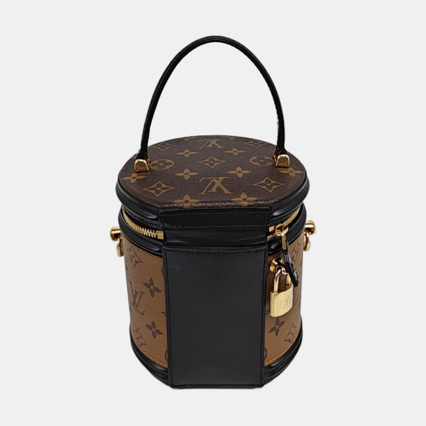 CANNES PM Monogram Coated Canvas Brown