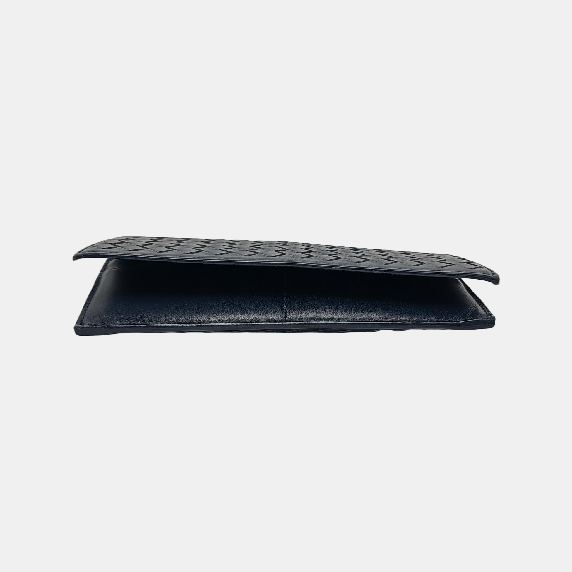 Calfskin Blue Wallet