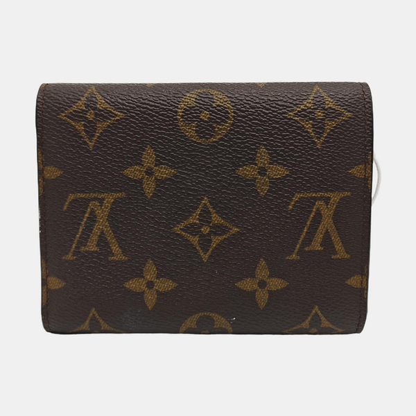 VICTORINE Monogram Coated Canvas Brown Wallet