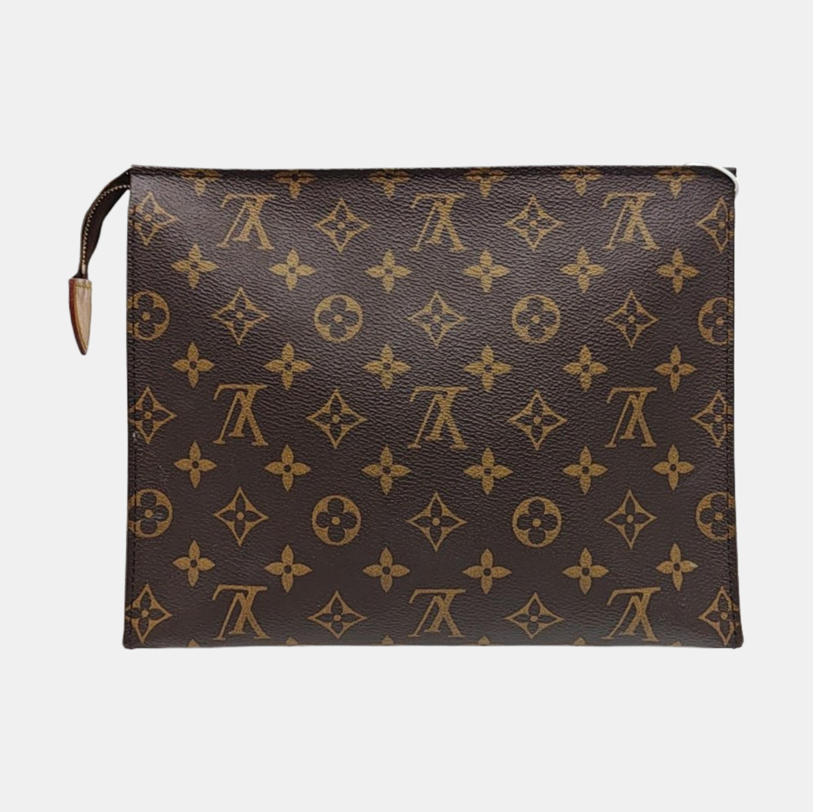 TOILET POCKET 26 Monogram Coated Canvas Brown
