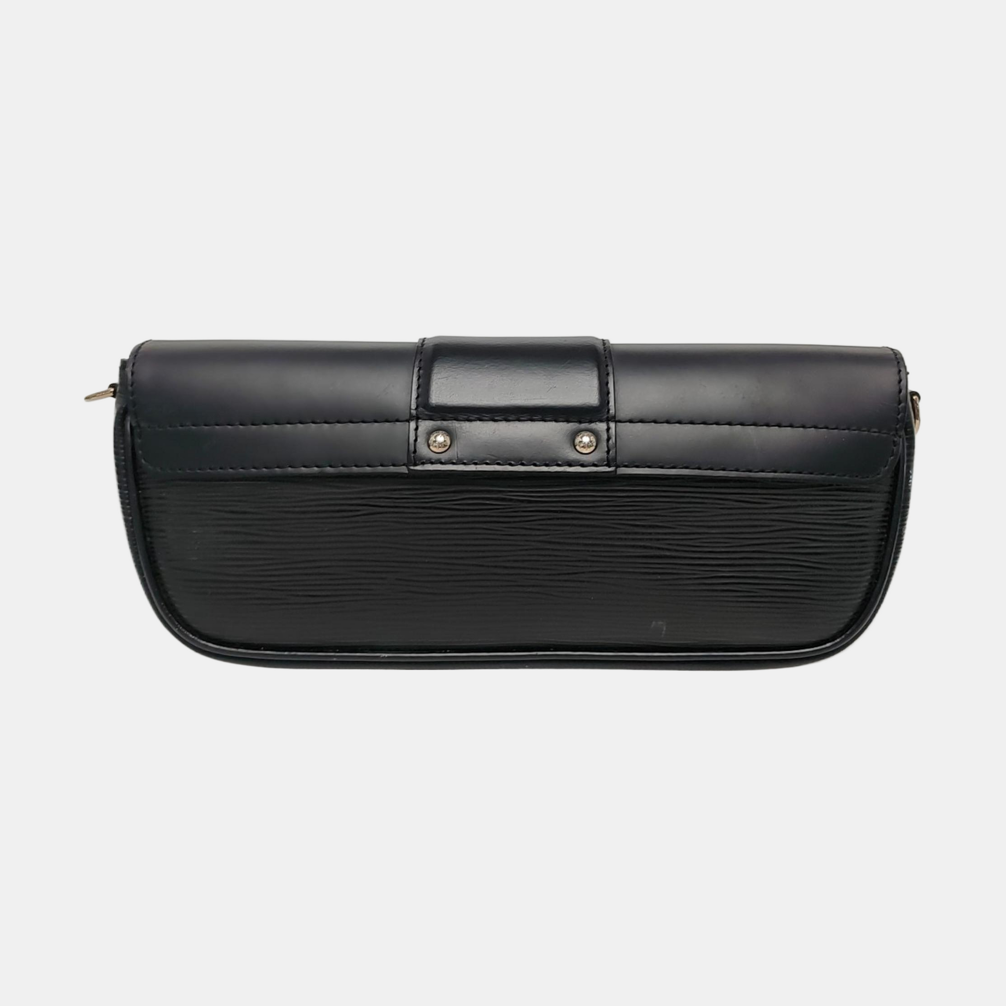POCHETTE MONTAIGNE Epi Black
