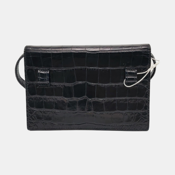 Sharp Calfskin Black