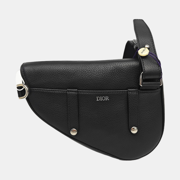 Saddle Mini Calfskin Black