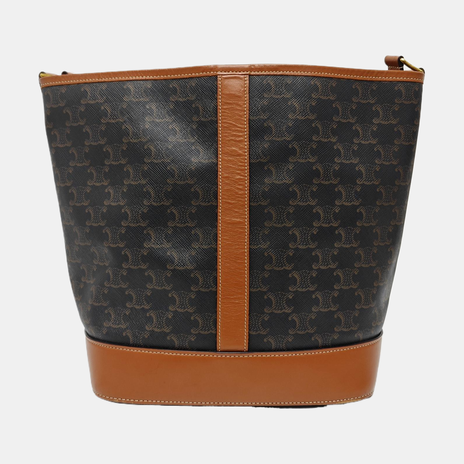 TRIOMPHE CANVAS Medium Coated Canvas Brown