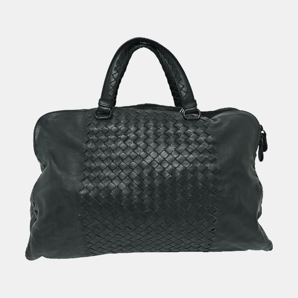 Calfskin Shoulder Bag Gray