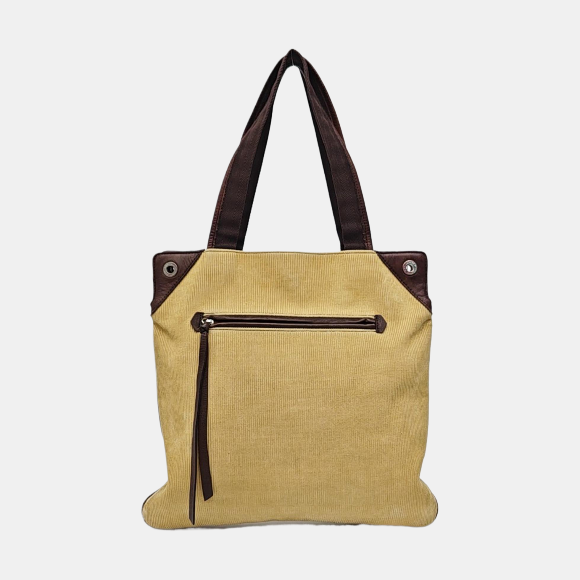 Fabric Tote Bag Beige