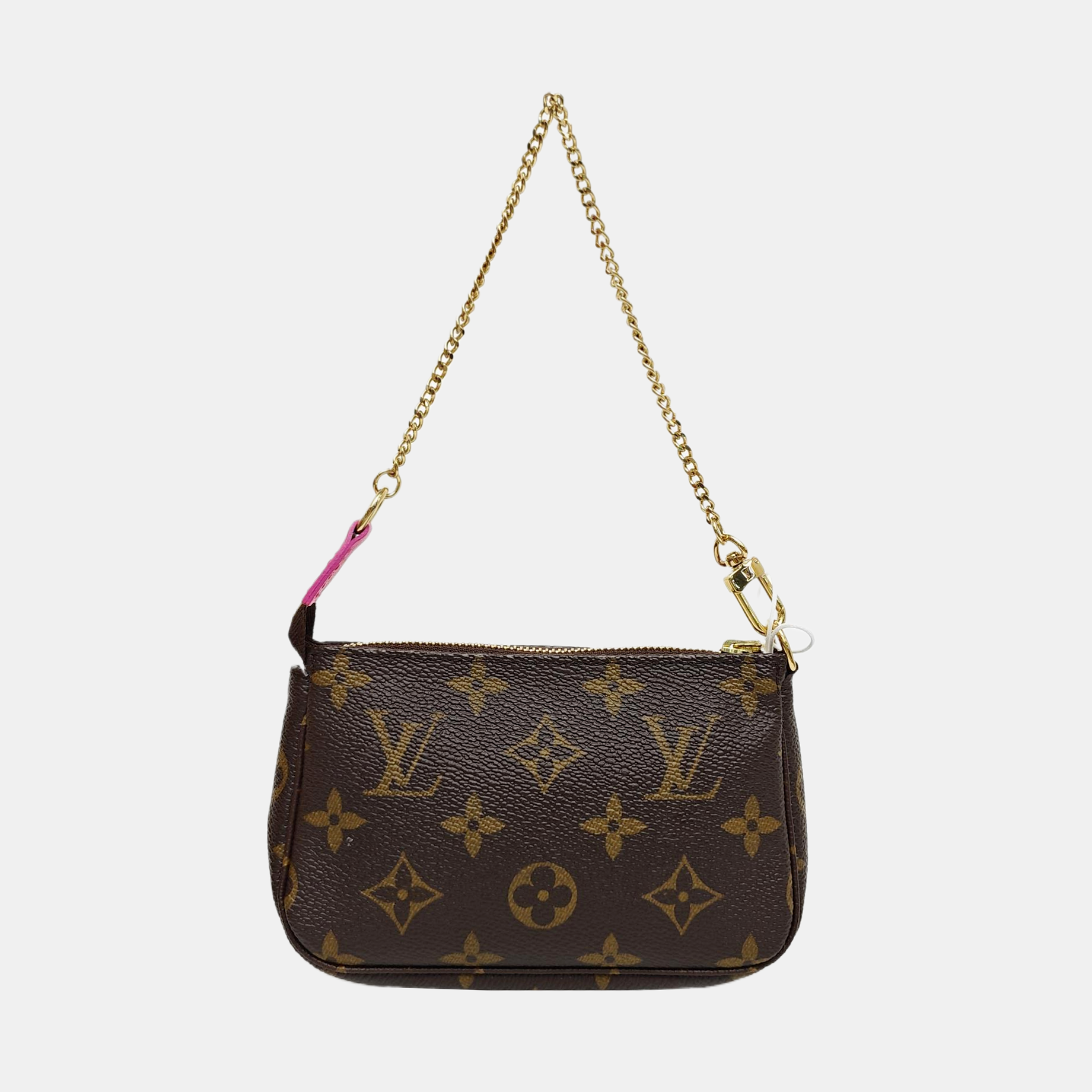 ACCESSOIRES Mini Monogram Coated Canvas Brown