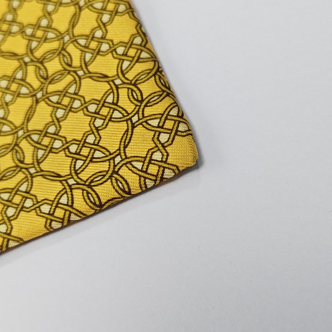 Mulberry Silk Tie Yellow