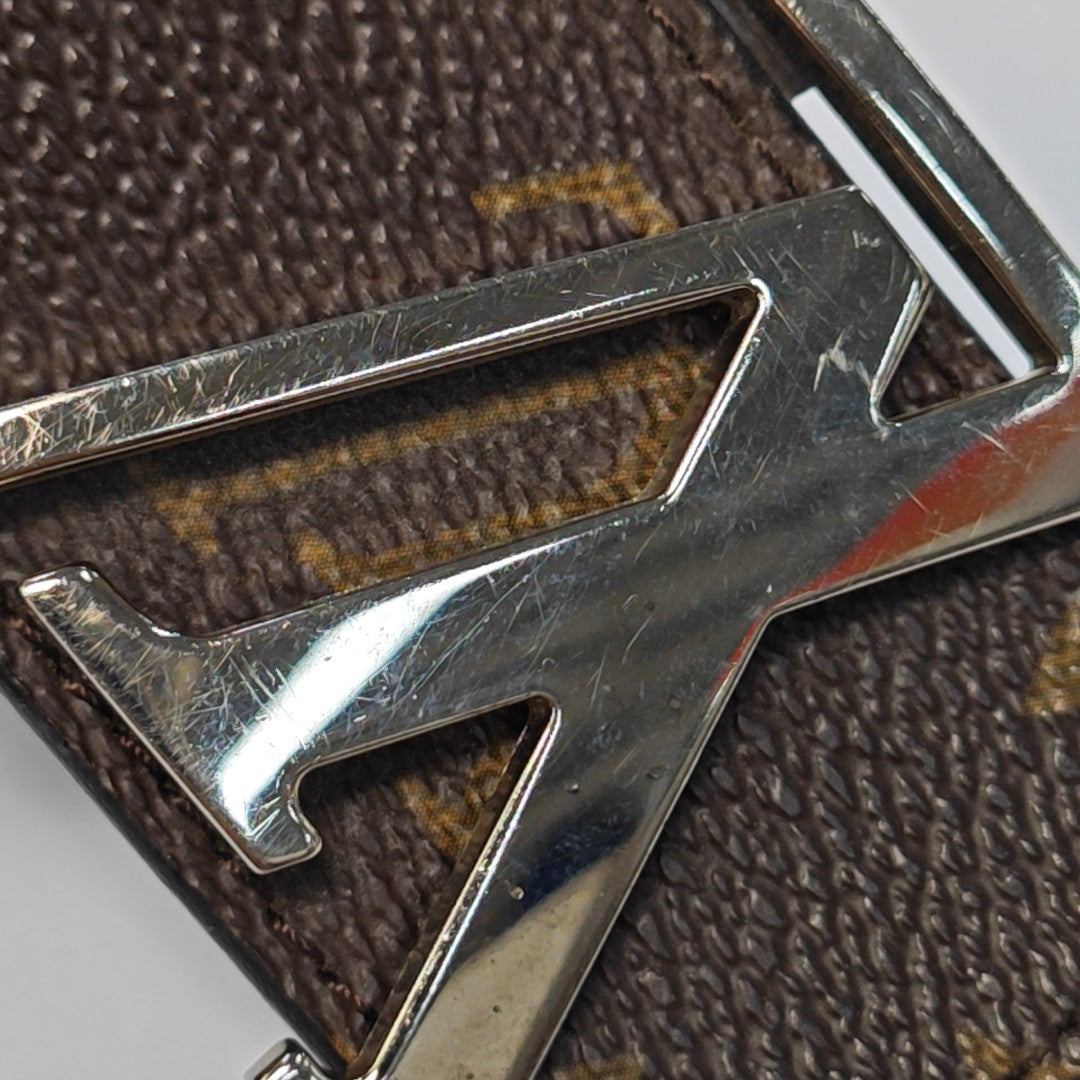Coated Canvas Belt Brown