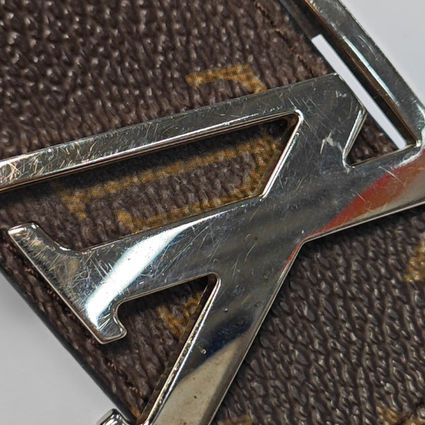 Coated Canvas Belt Brown
