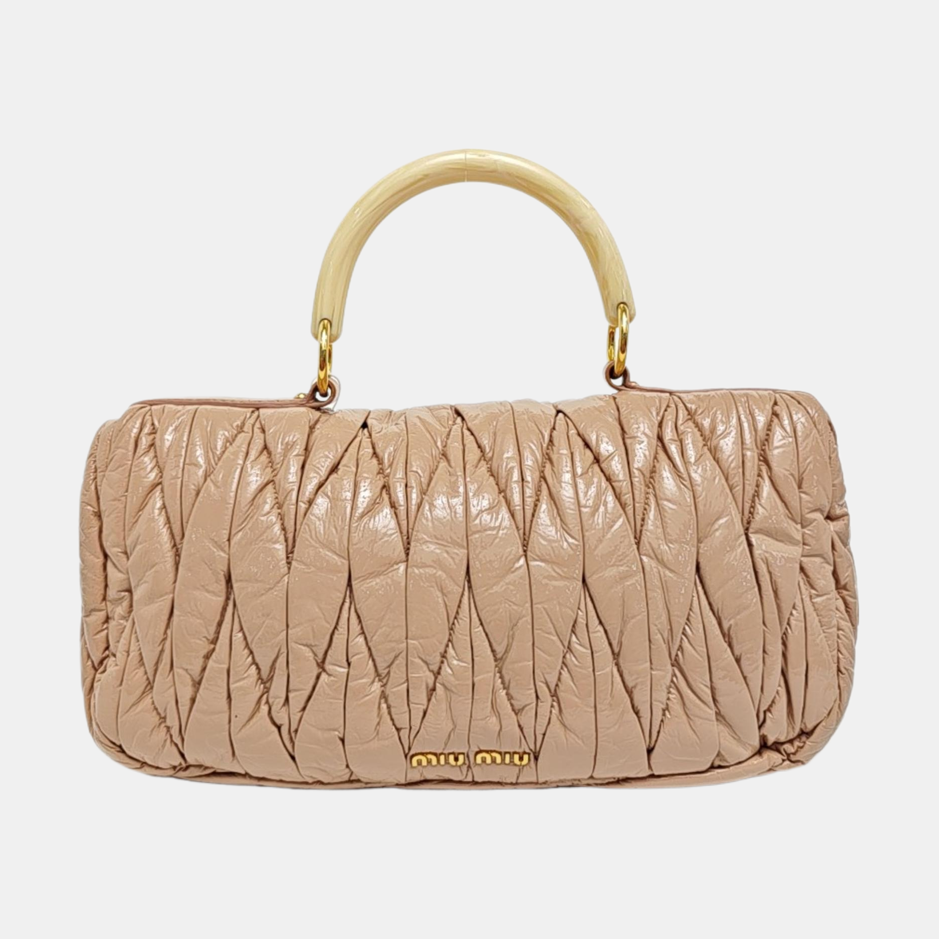 Quilted Lambskin Shoulder Bag Pink