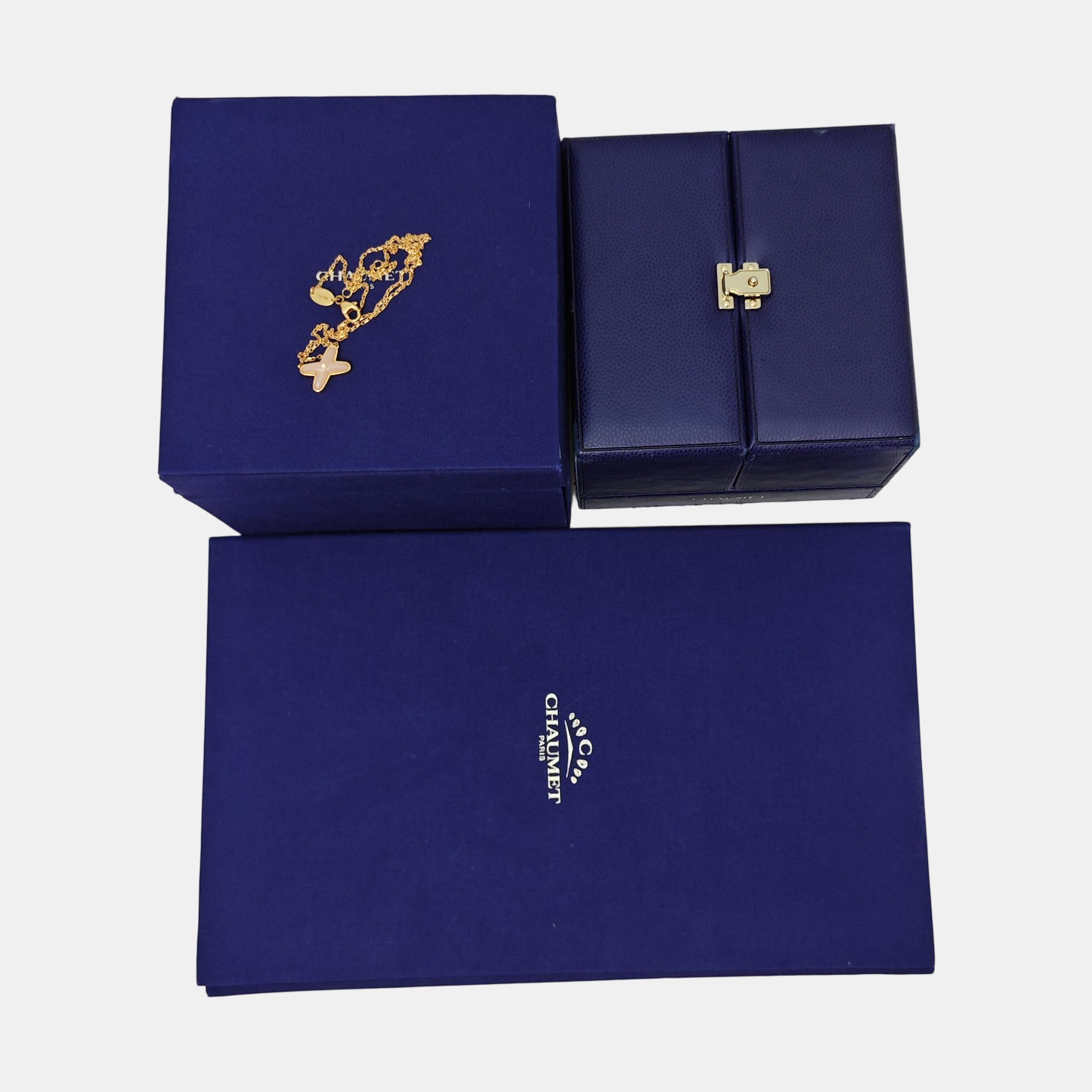 Jeux De Liens 18k Rose Gold Necklace
