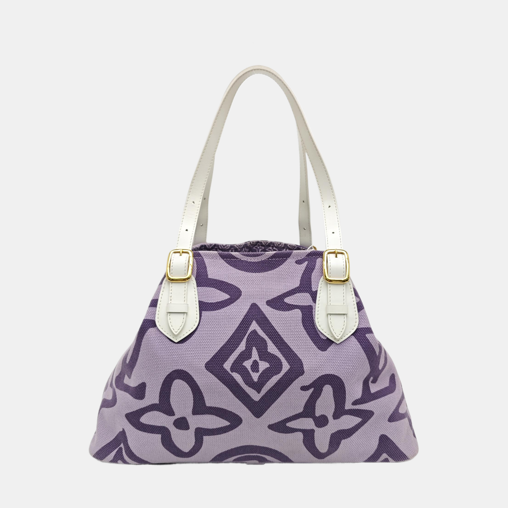 TAHITIENNE CABAS MM Monogram Canvas Purple
